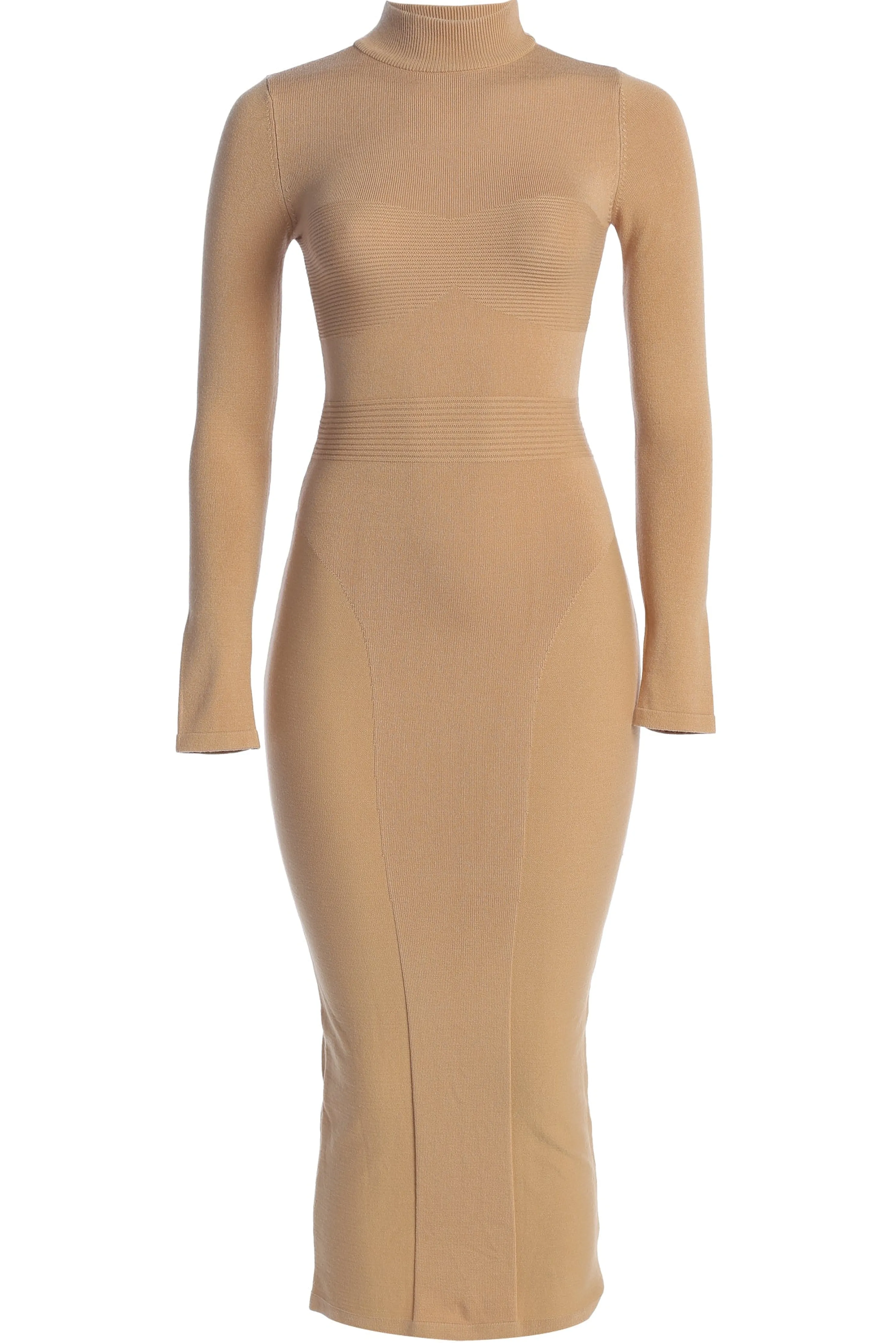 Beige Dakotah Midi Dress