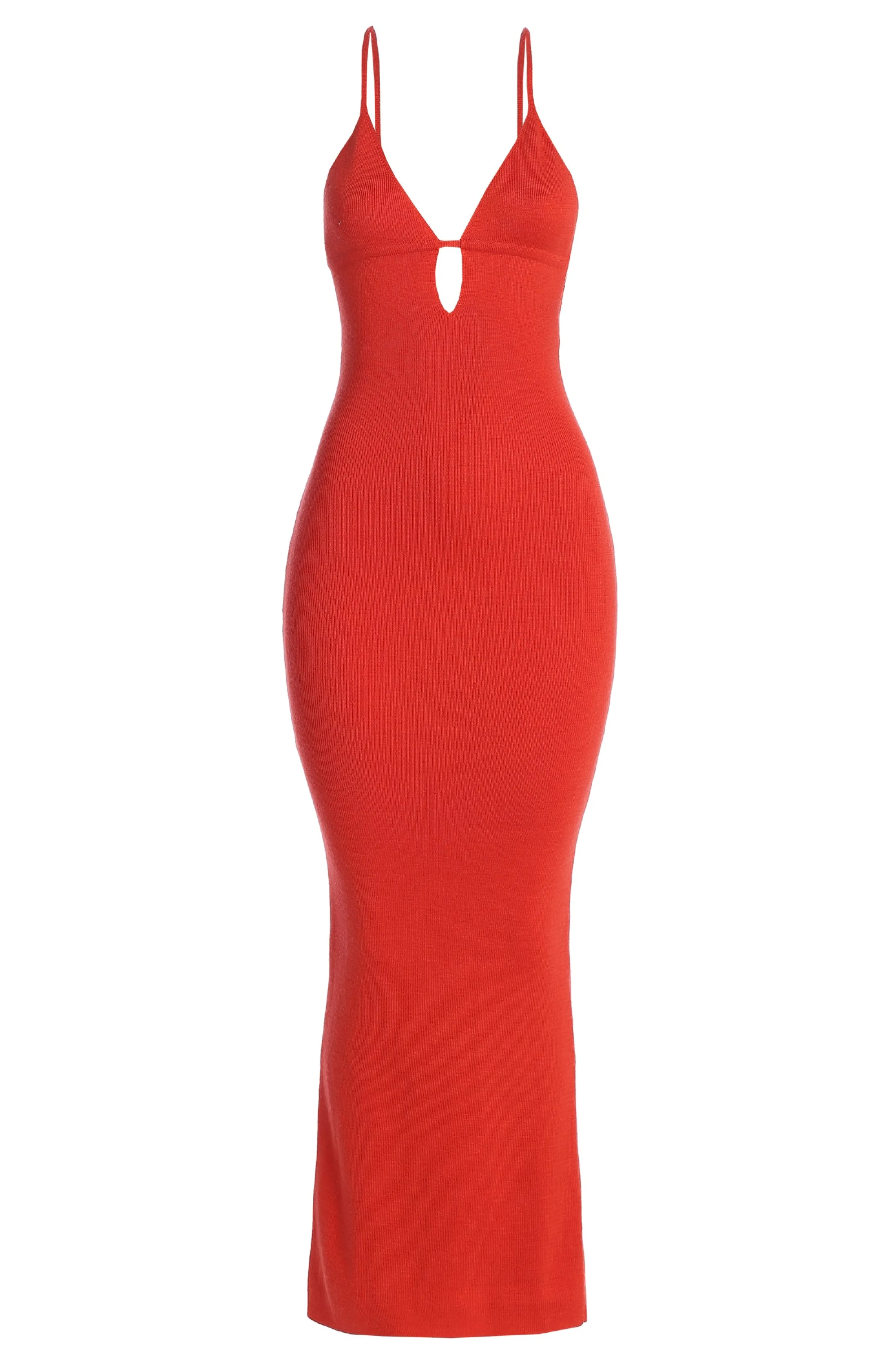 Berry Sun Rays Knit Maxi Dress