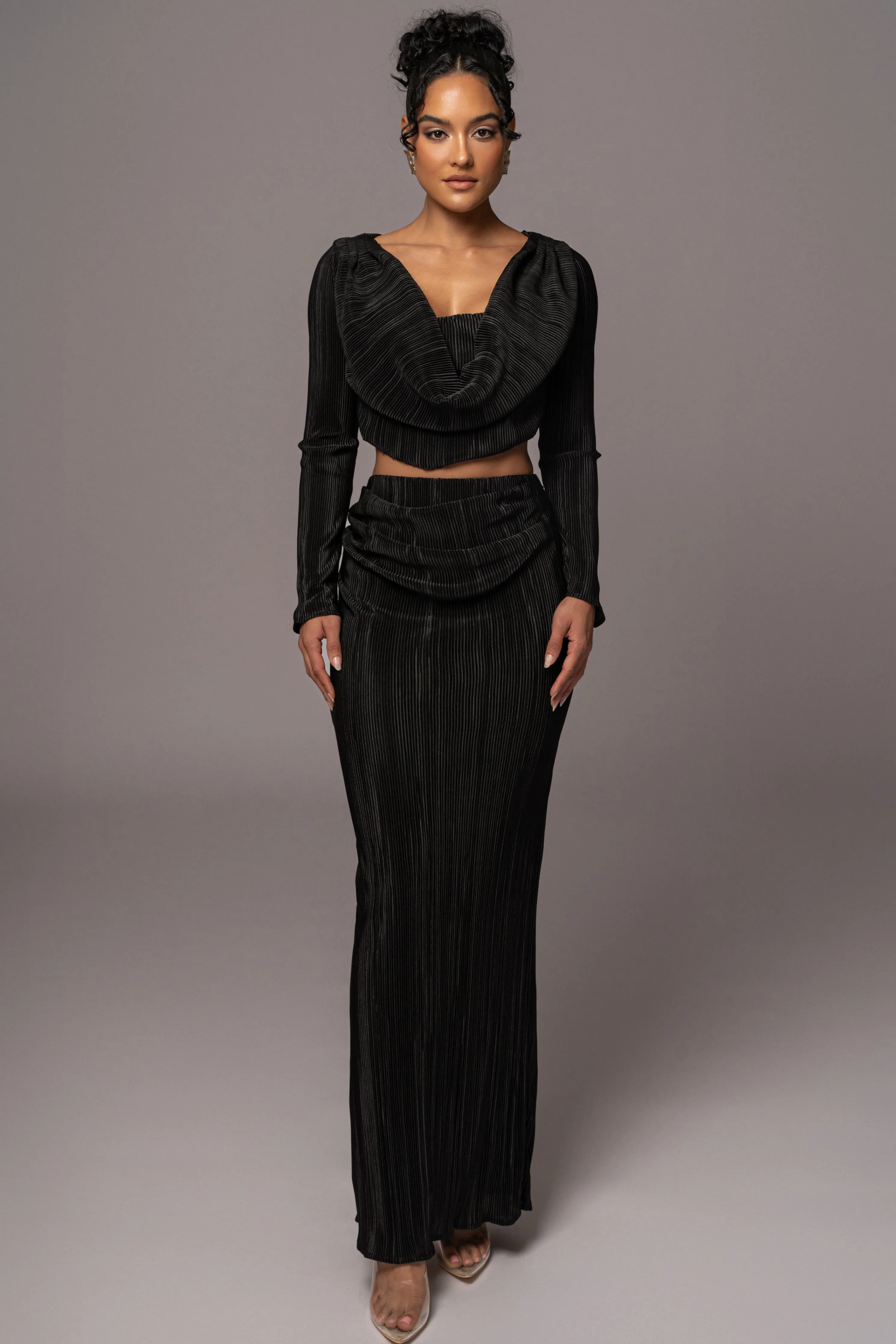 Black Haidyn Skirt Set