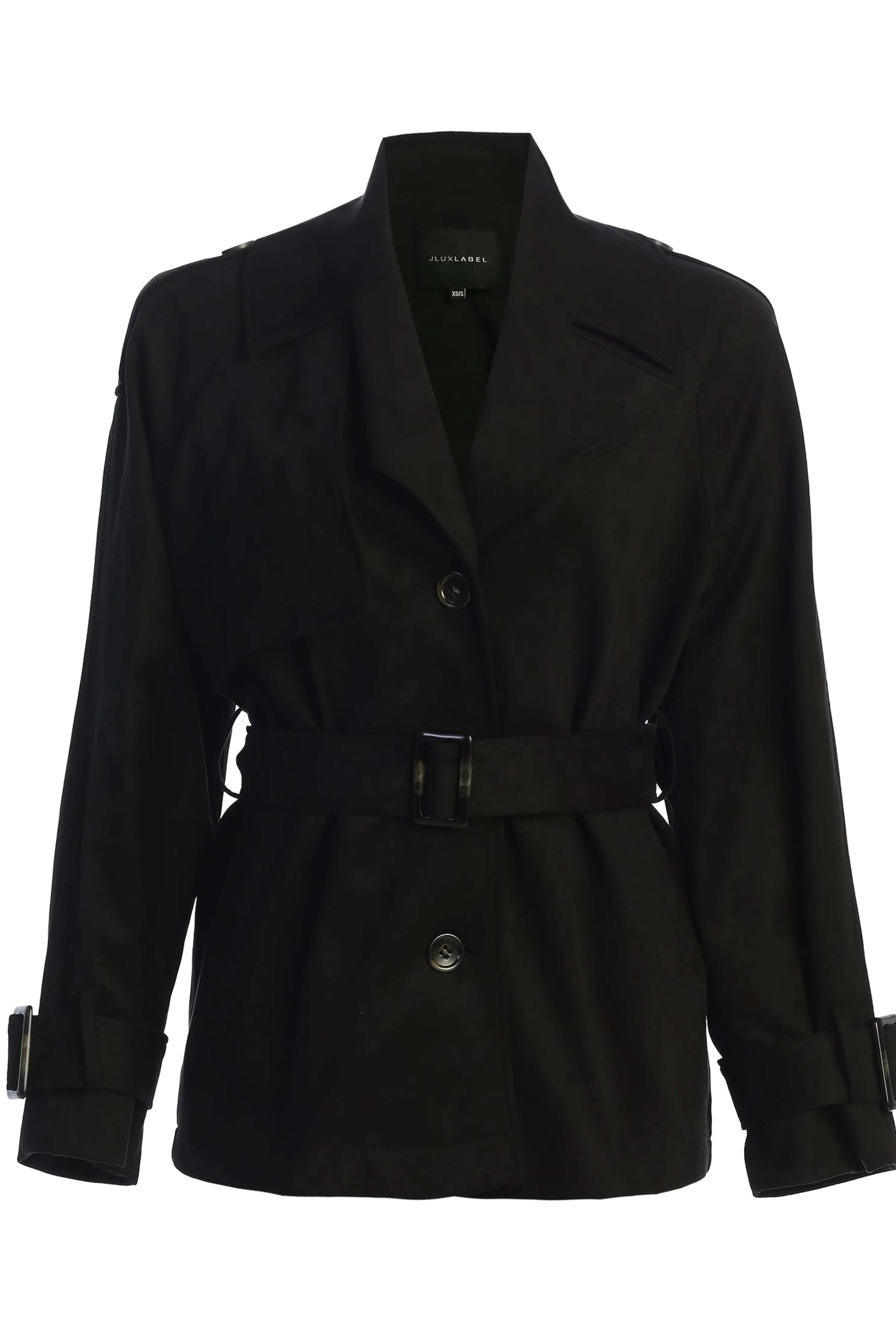Black Nightfall Suede Jacket