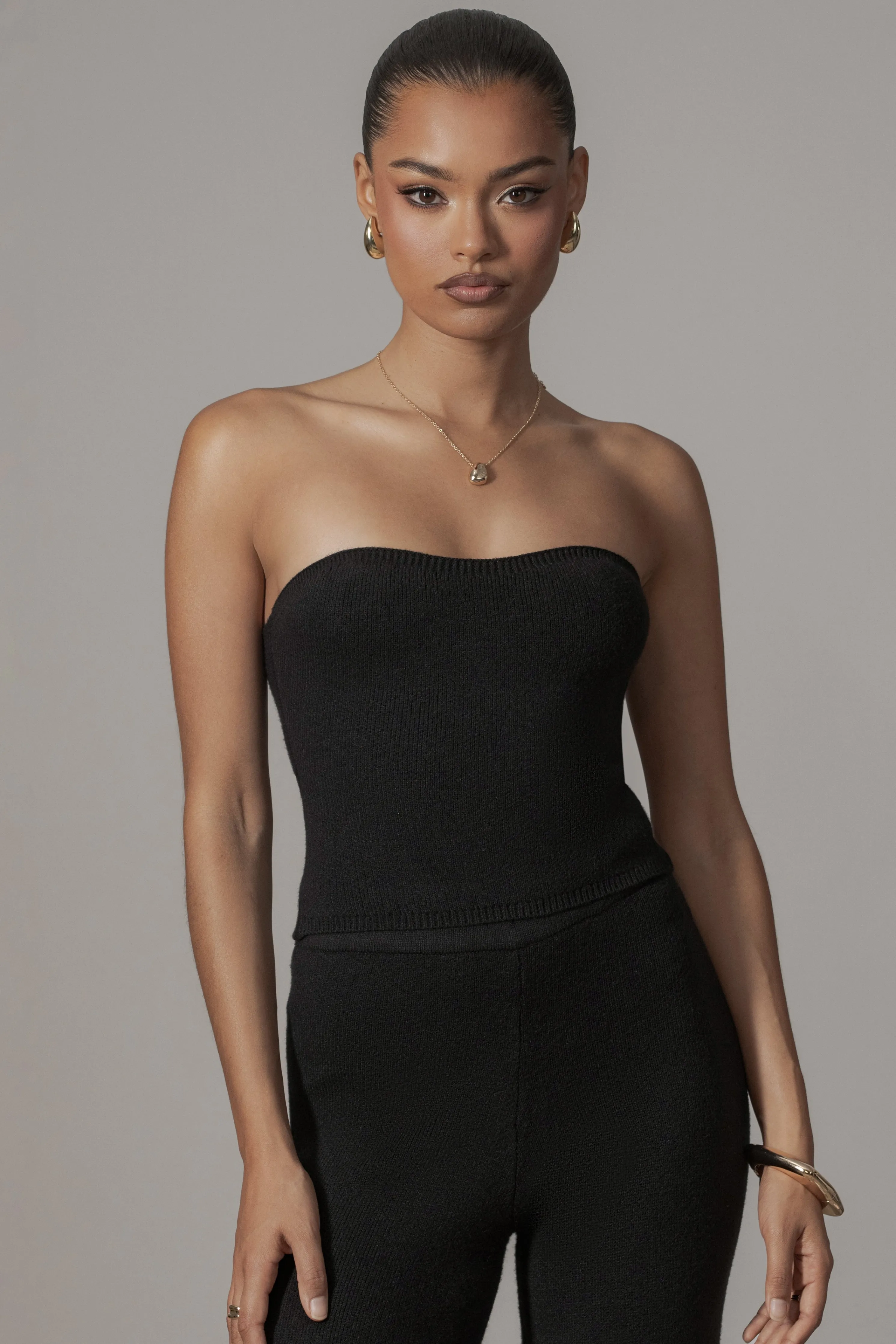 Black Tropic Oasis Top