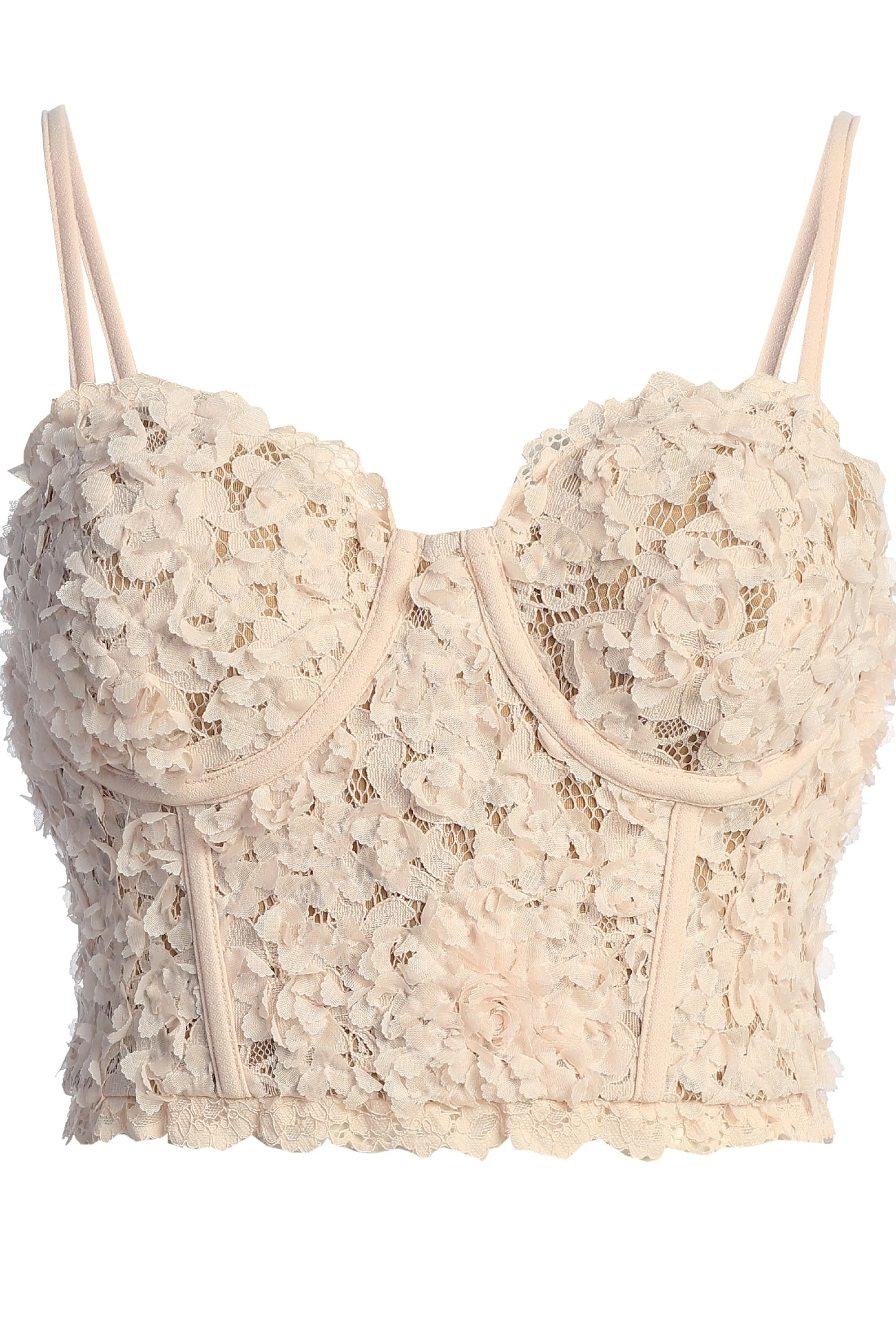 Blush Yours Truly Lace Corset