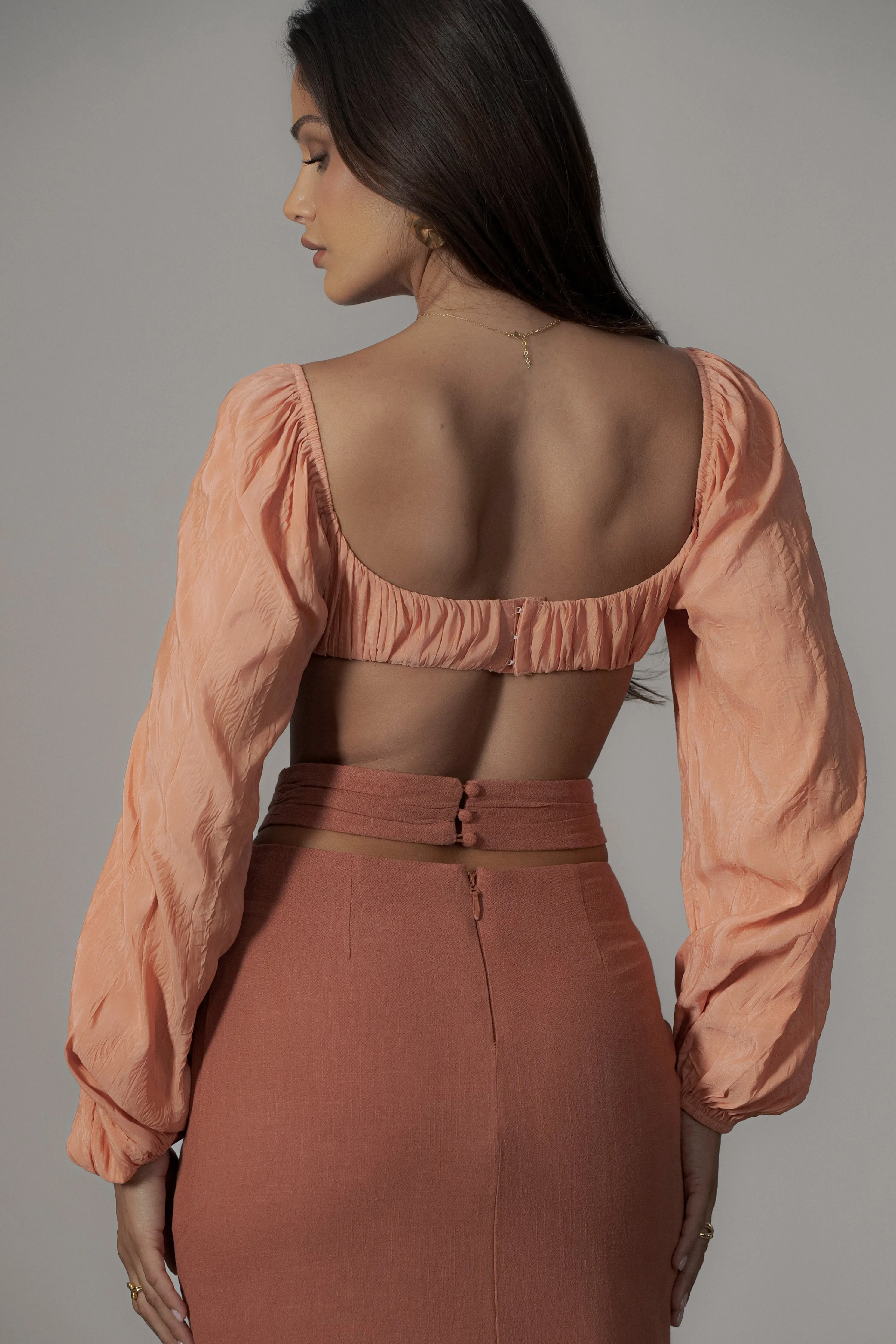 Coral Carey Long Sleeve Top