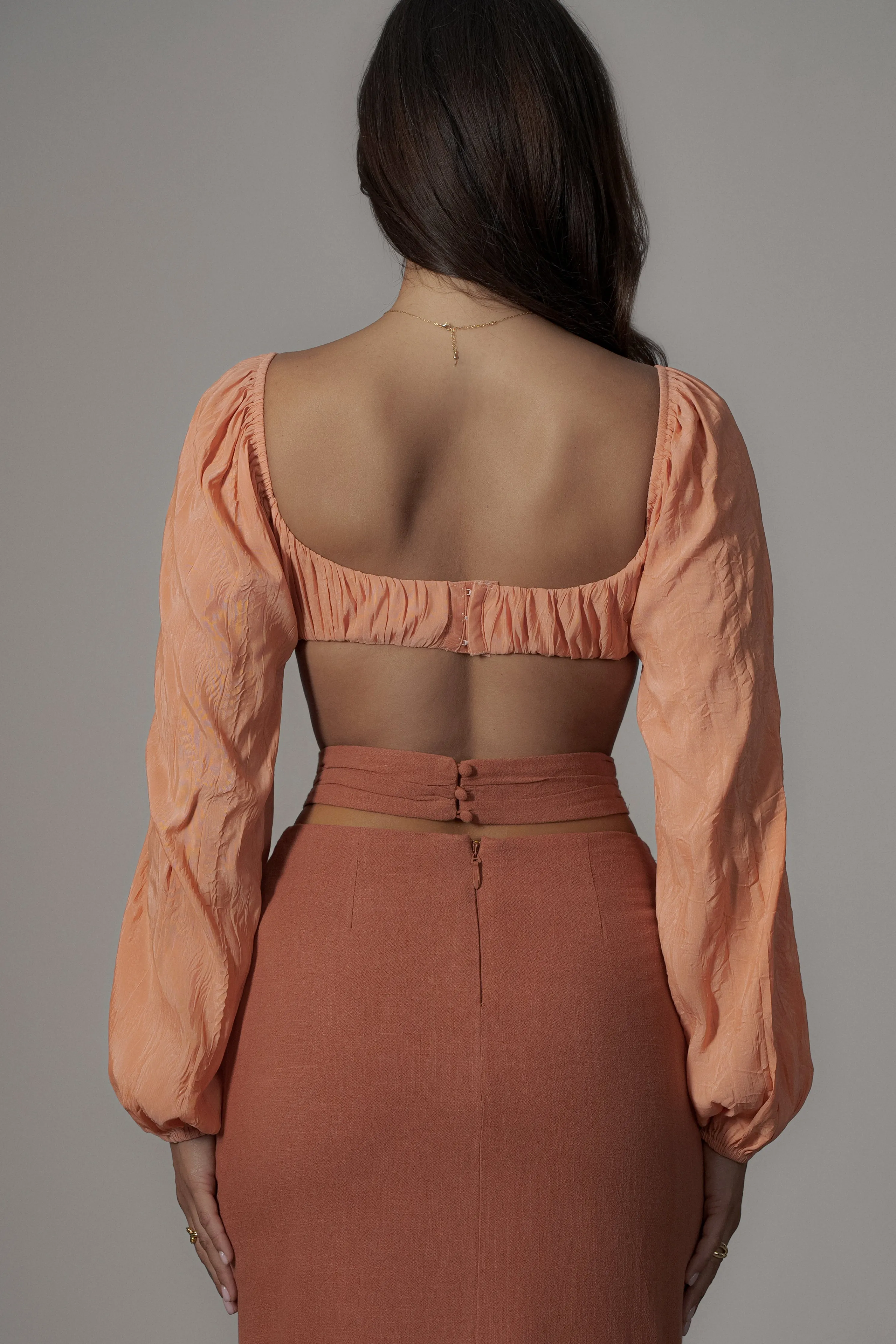 Coral Carey Long Sleeve Top