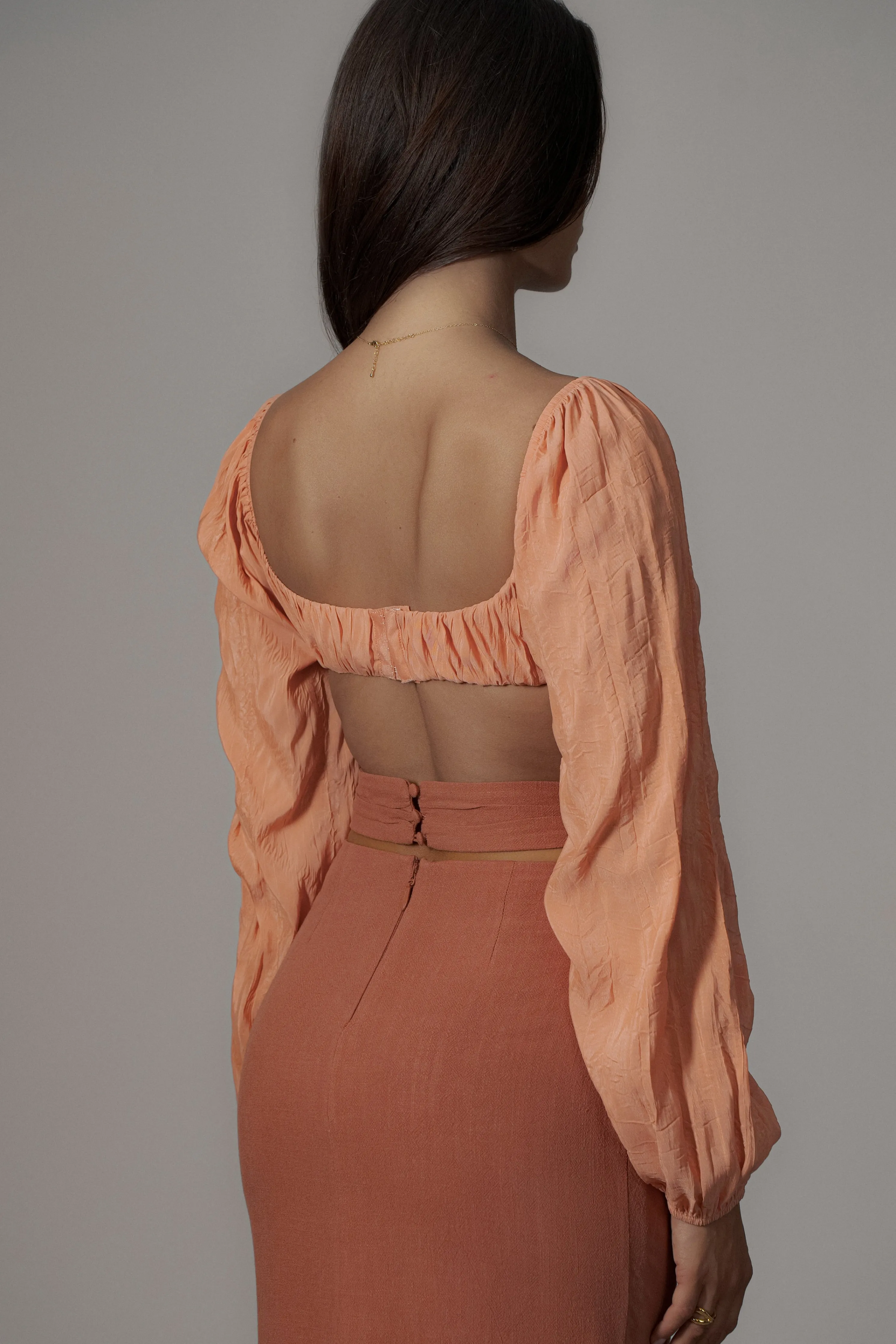 Coral Carey Long Sleeve Top