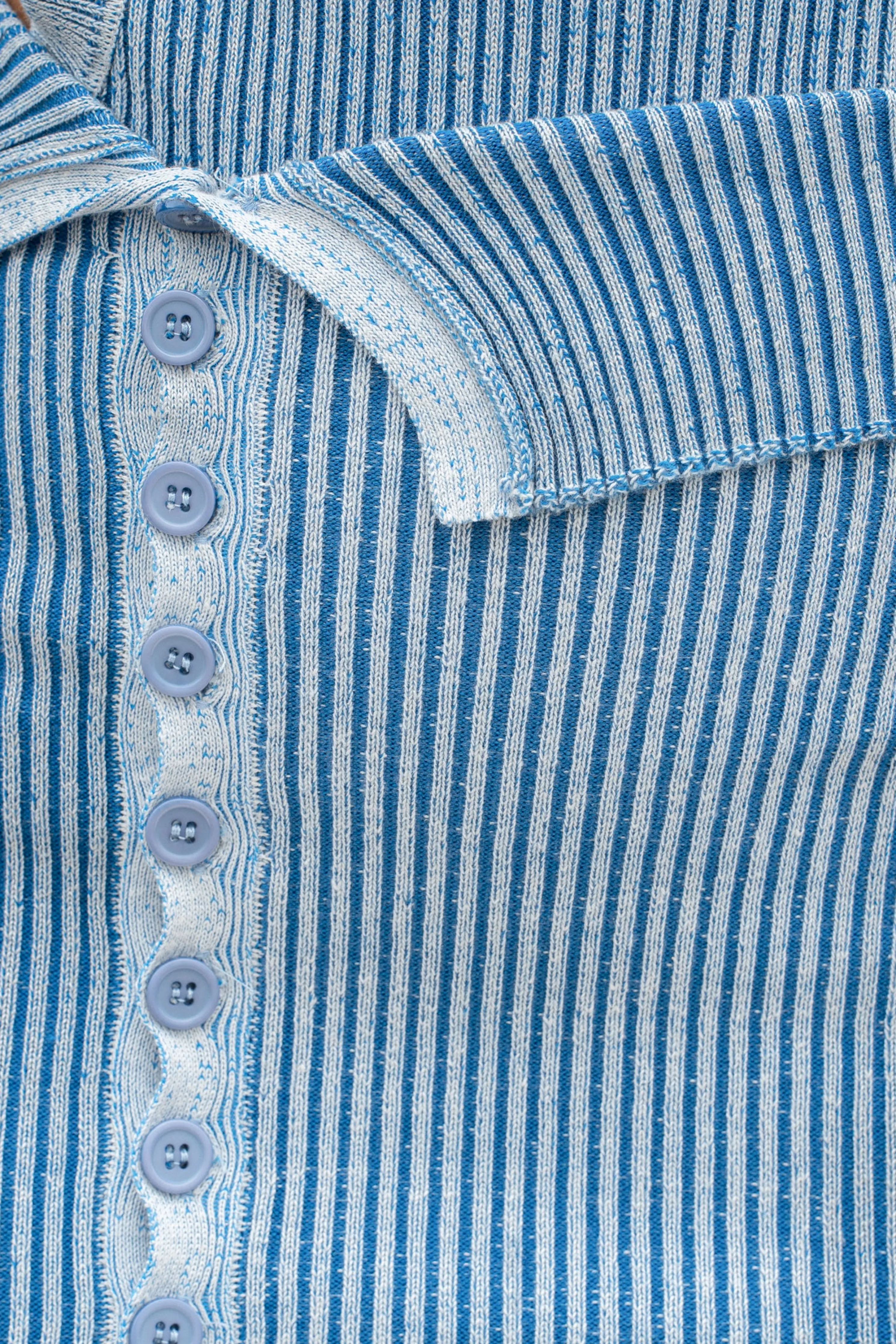 Denim/White Over The Top Skirt