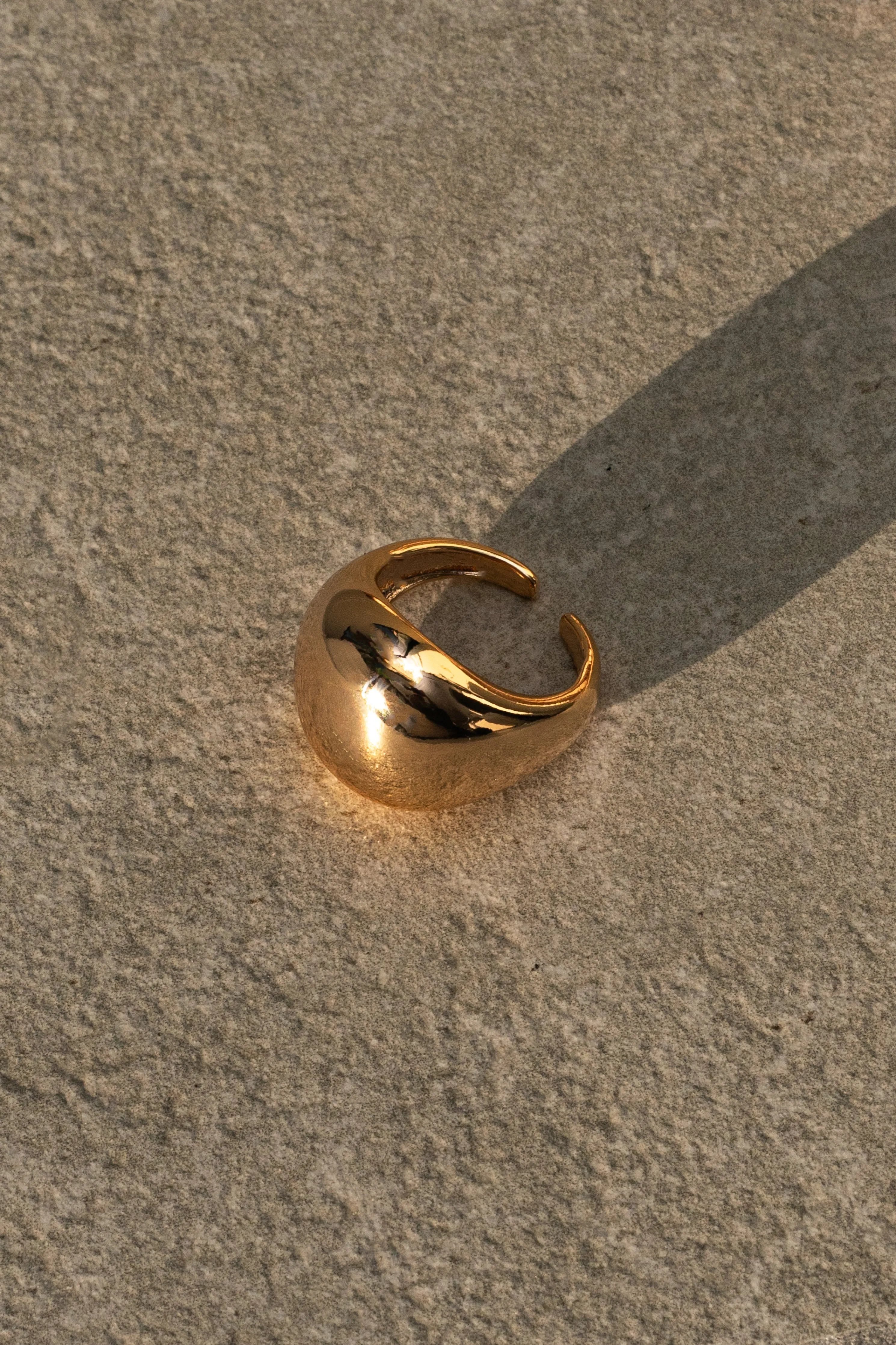 Gold Alex Dome Ring
