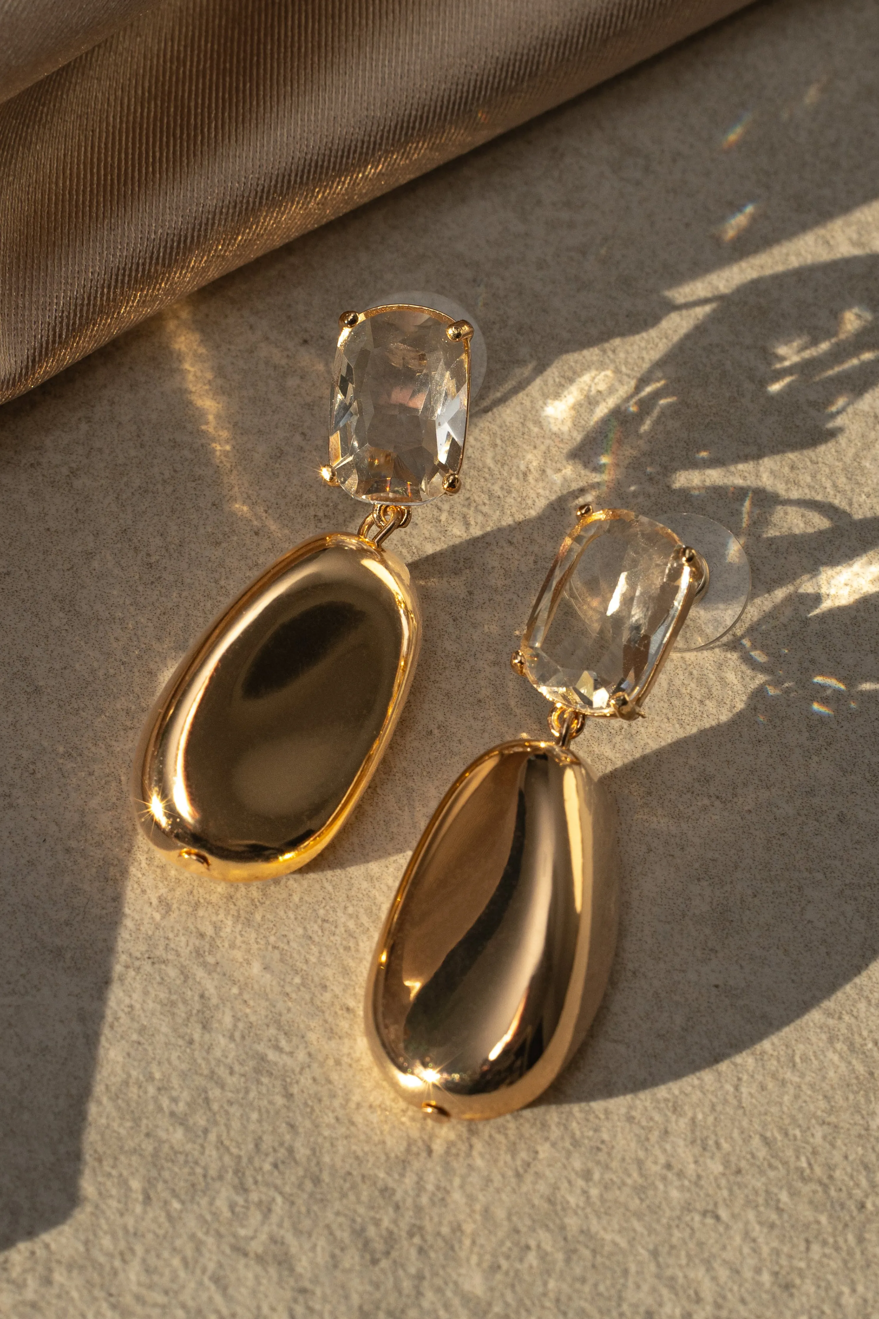 Gold Kamila Dangle Earrings