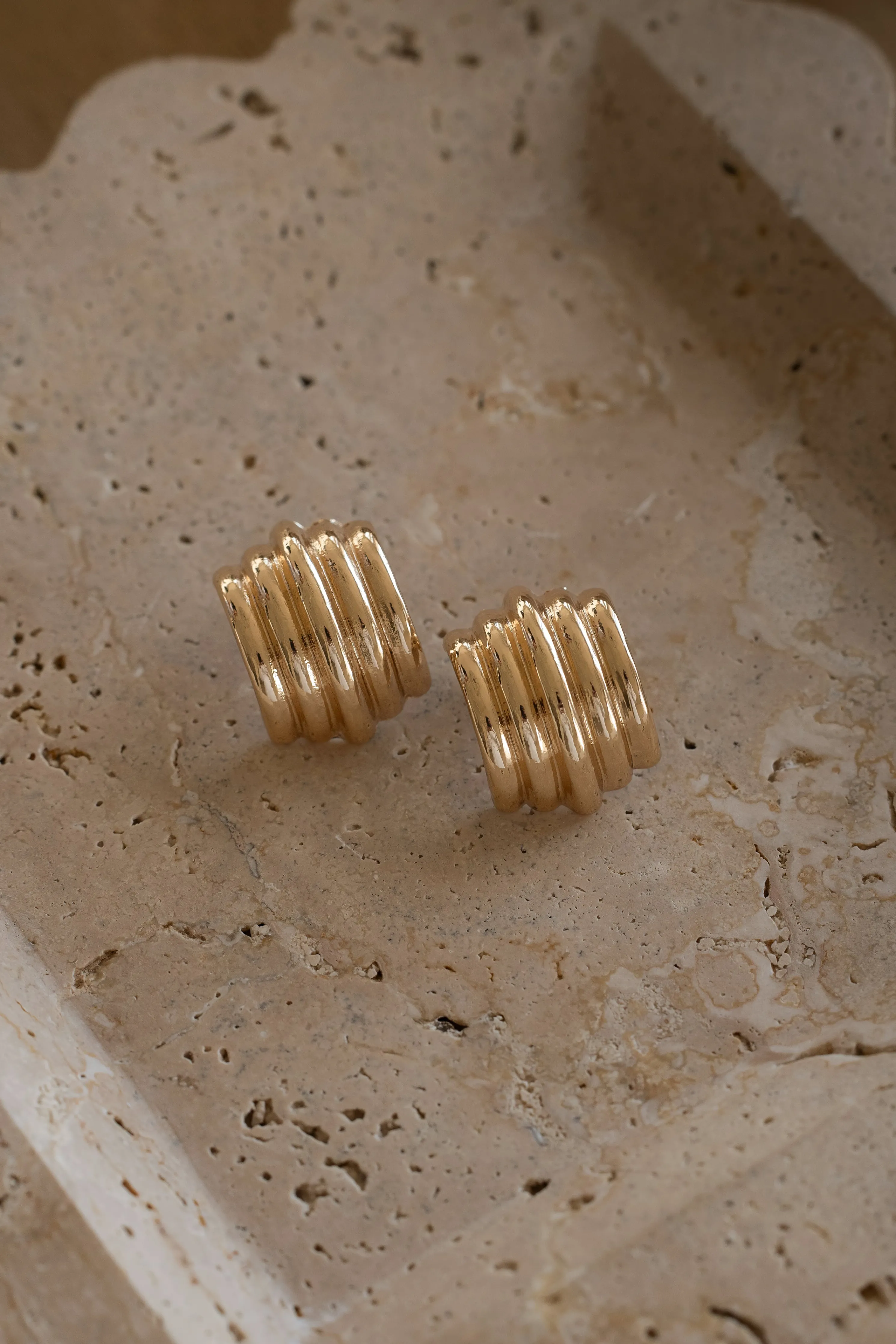 Gold Keaton Earrings