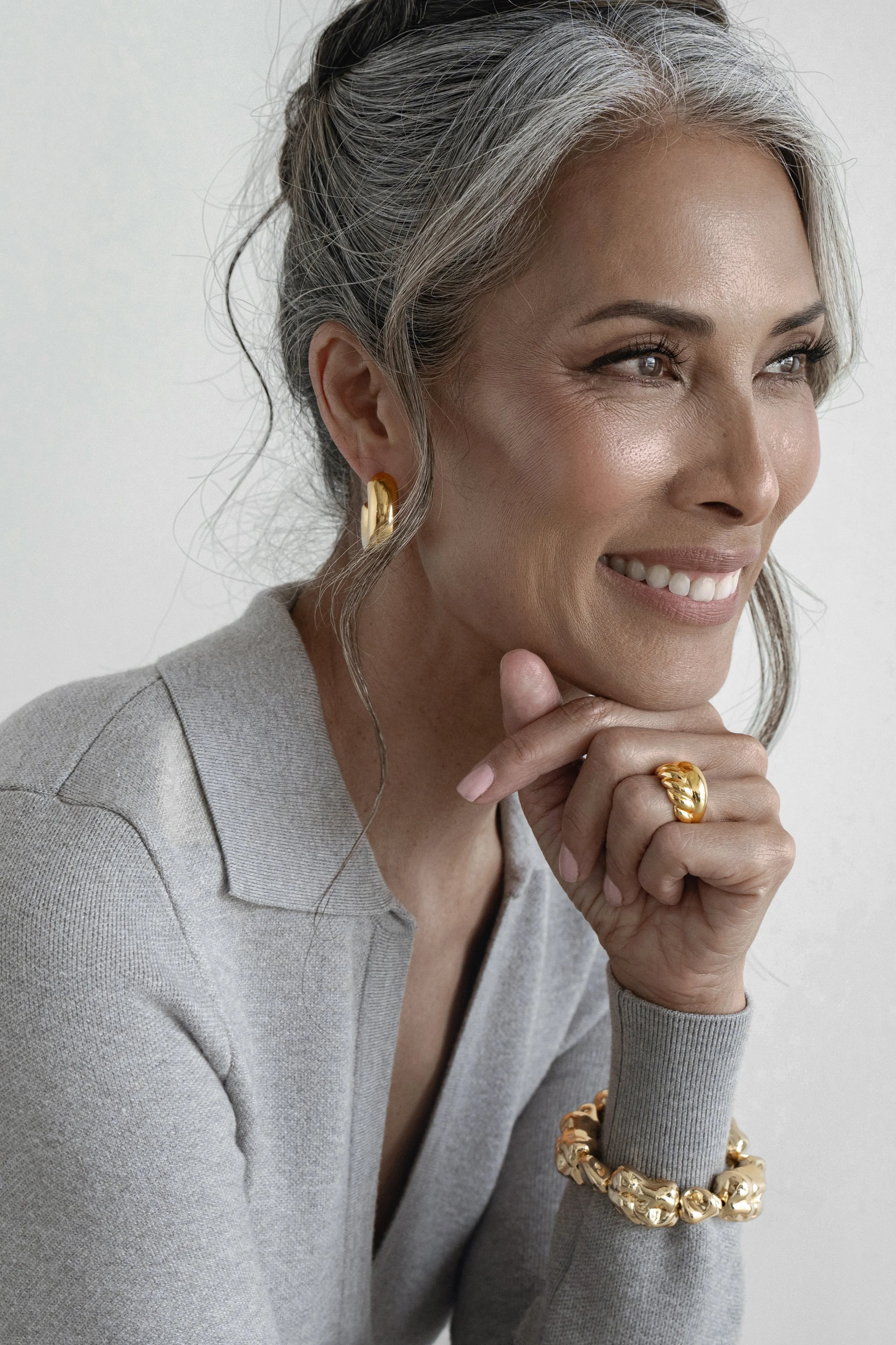 Gold Memories Elastic Bracelet