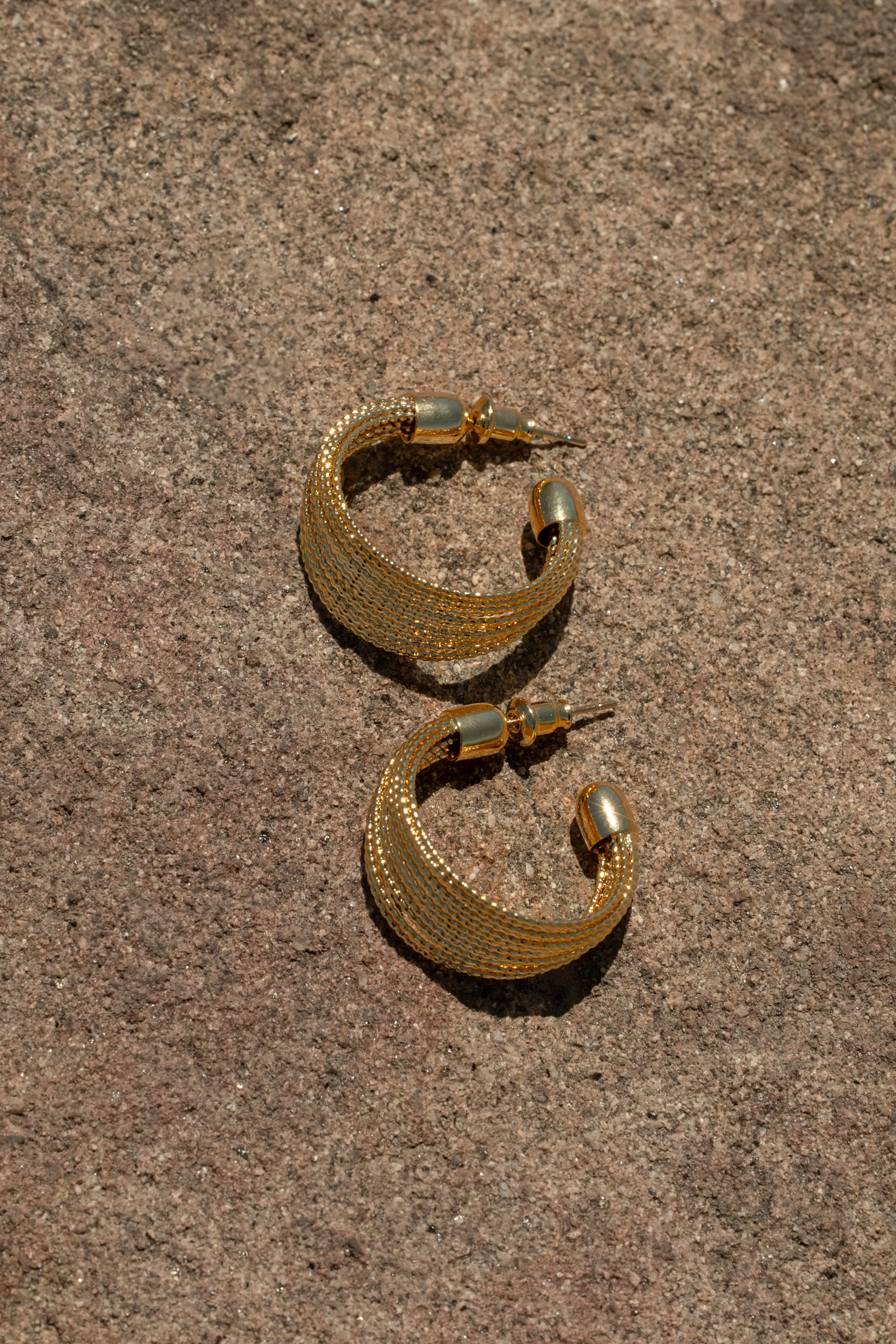Gold Missy Hoop Earrings