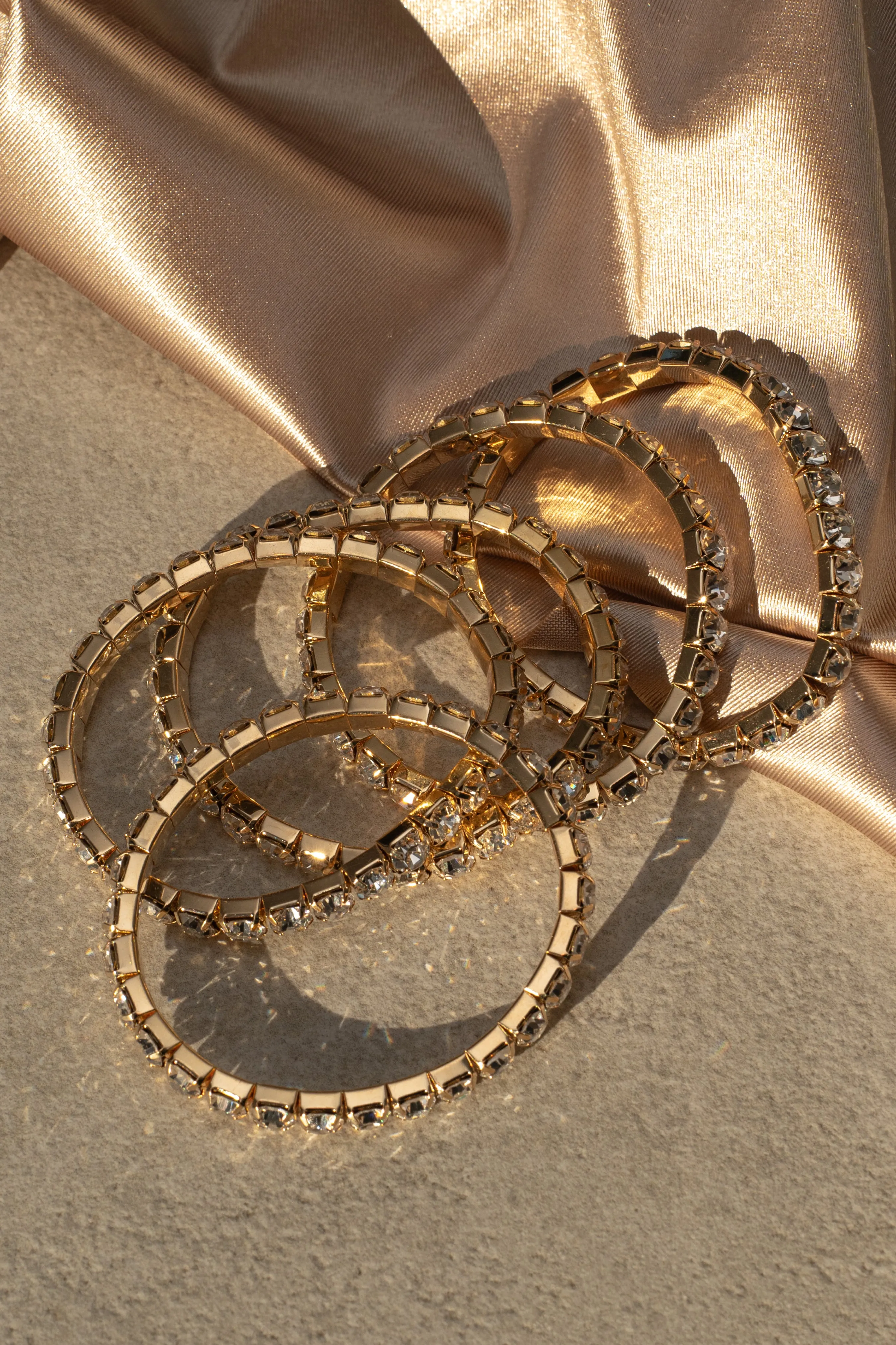 Gold Roxi Bracelet Set