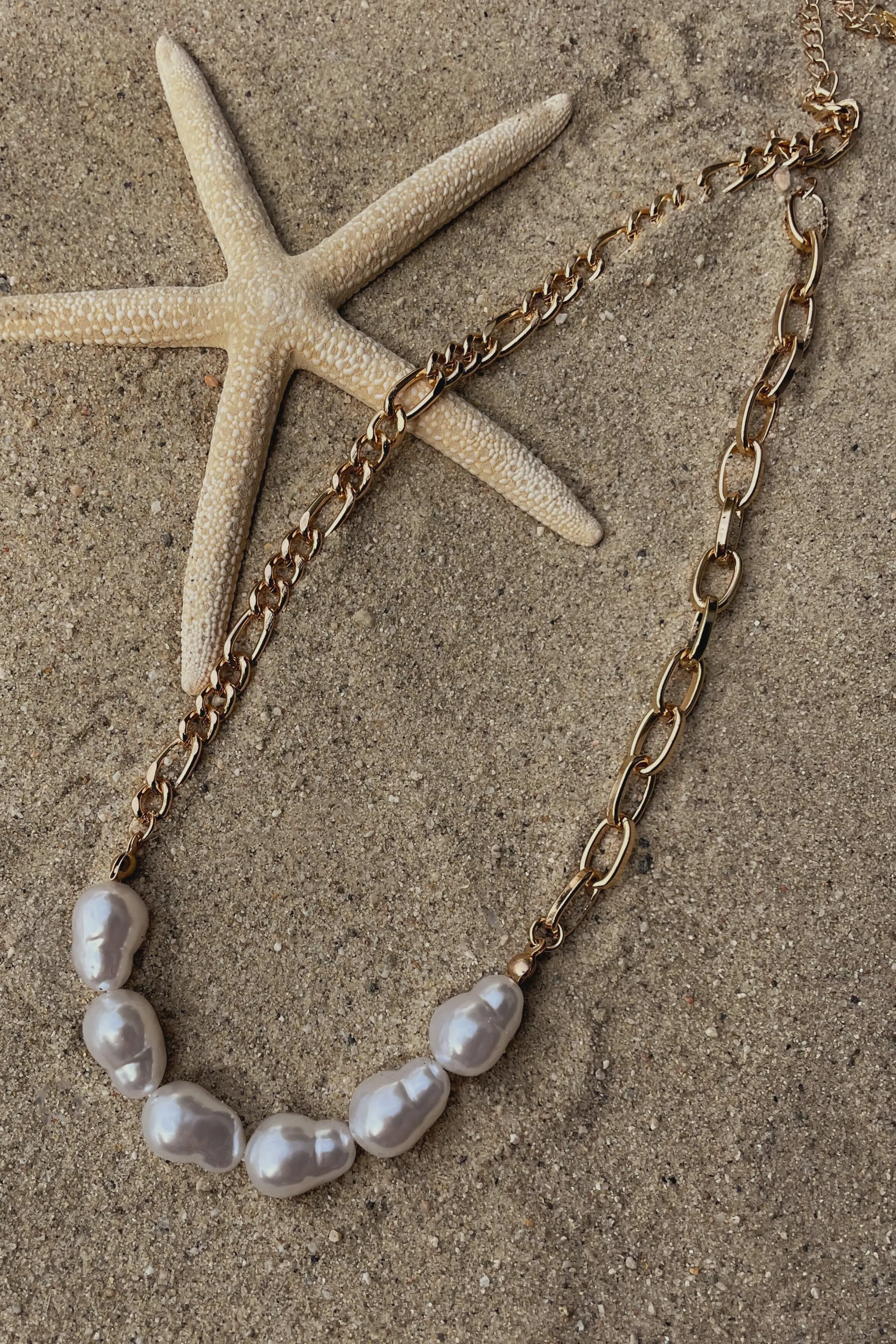 Gold Sail Away Necklace Set