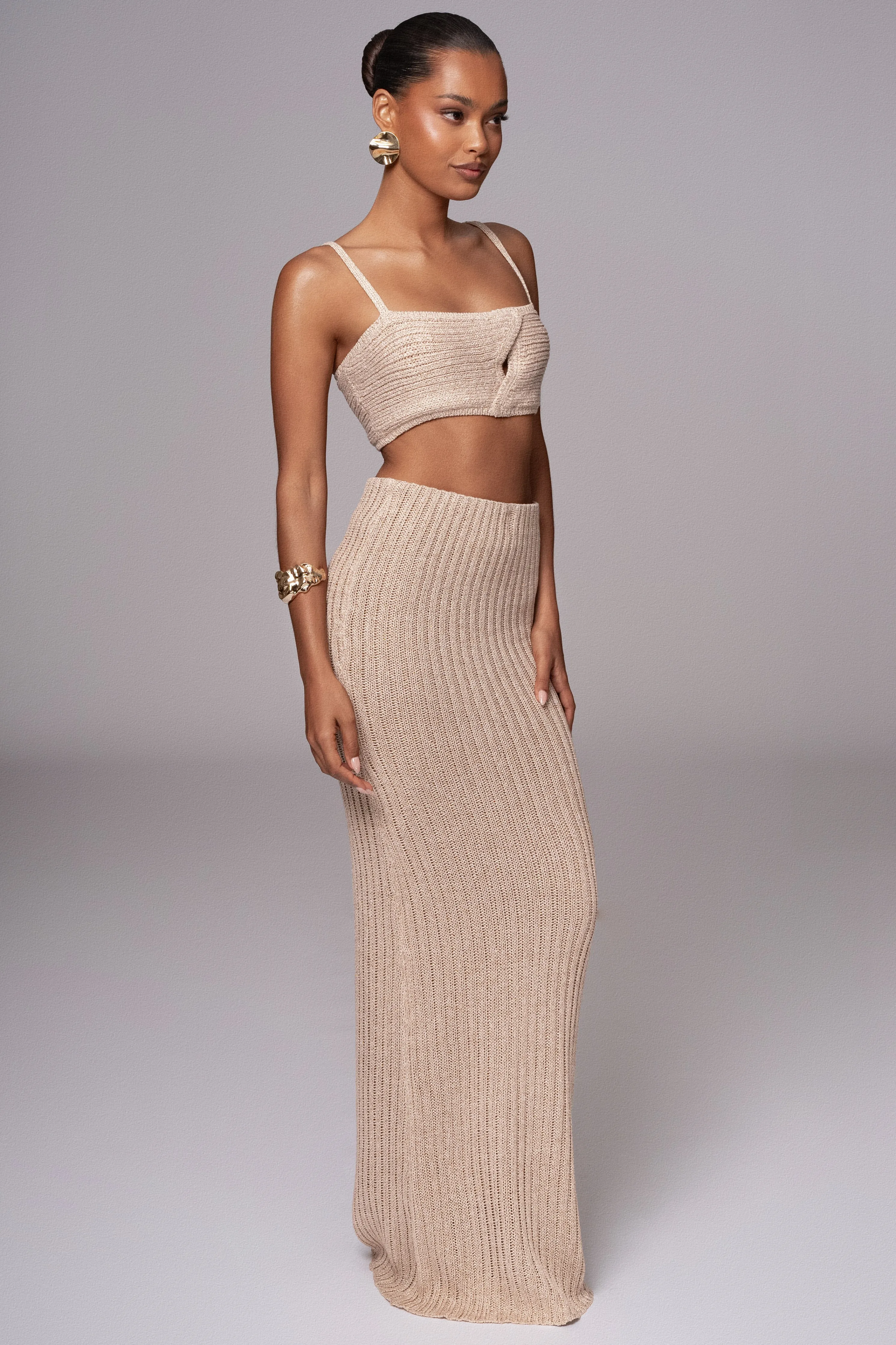 Gold Sunny Skirt Set