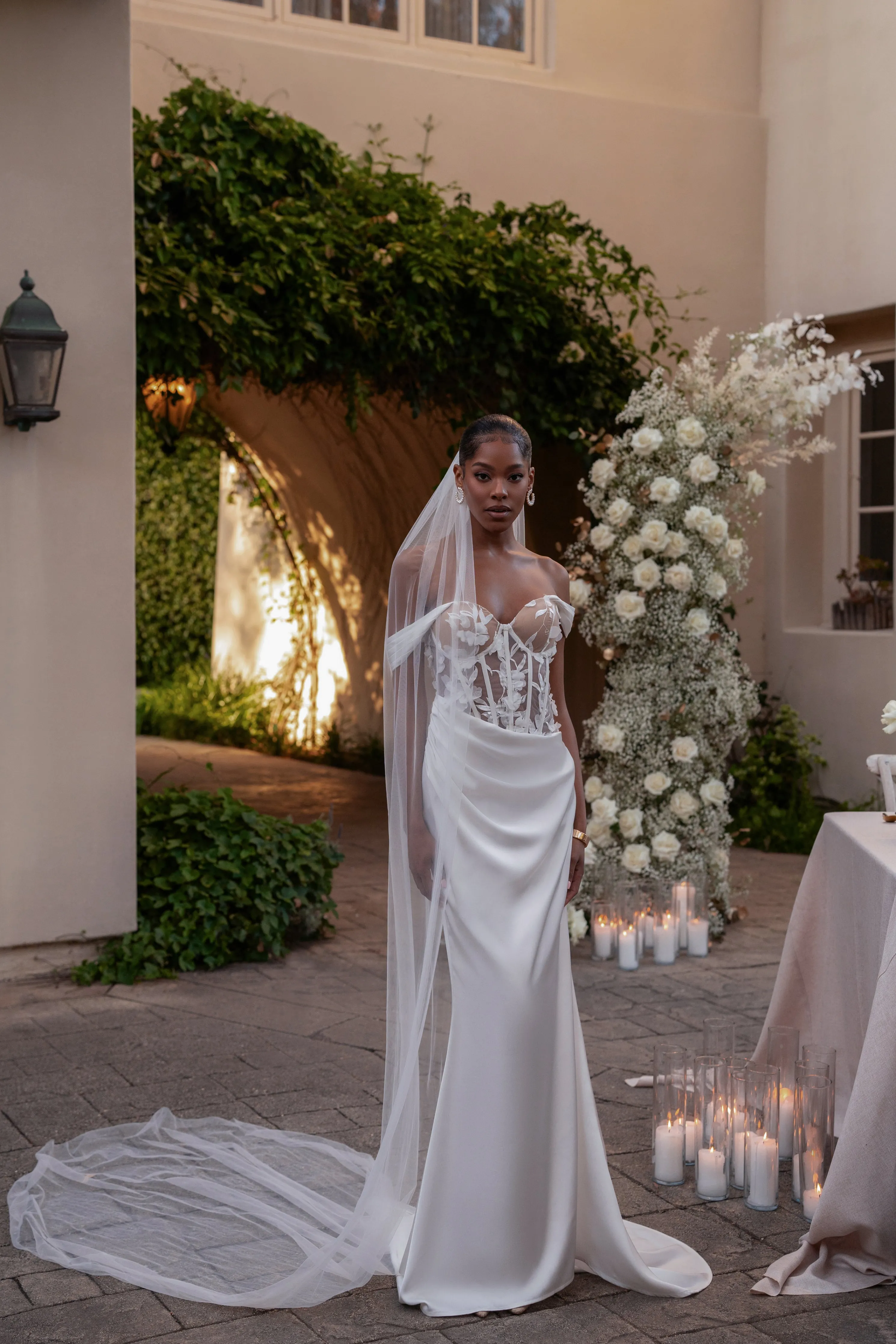 Ivory Infinite Love Satin Gown