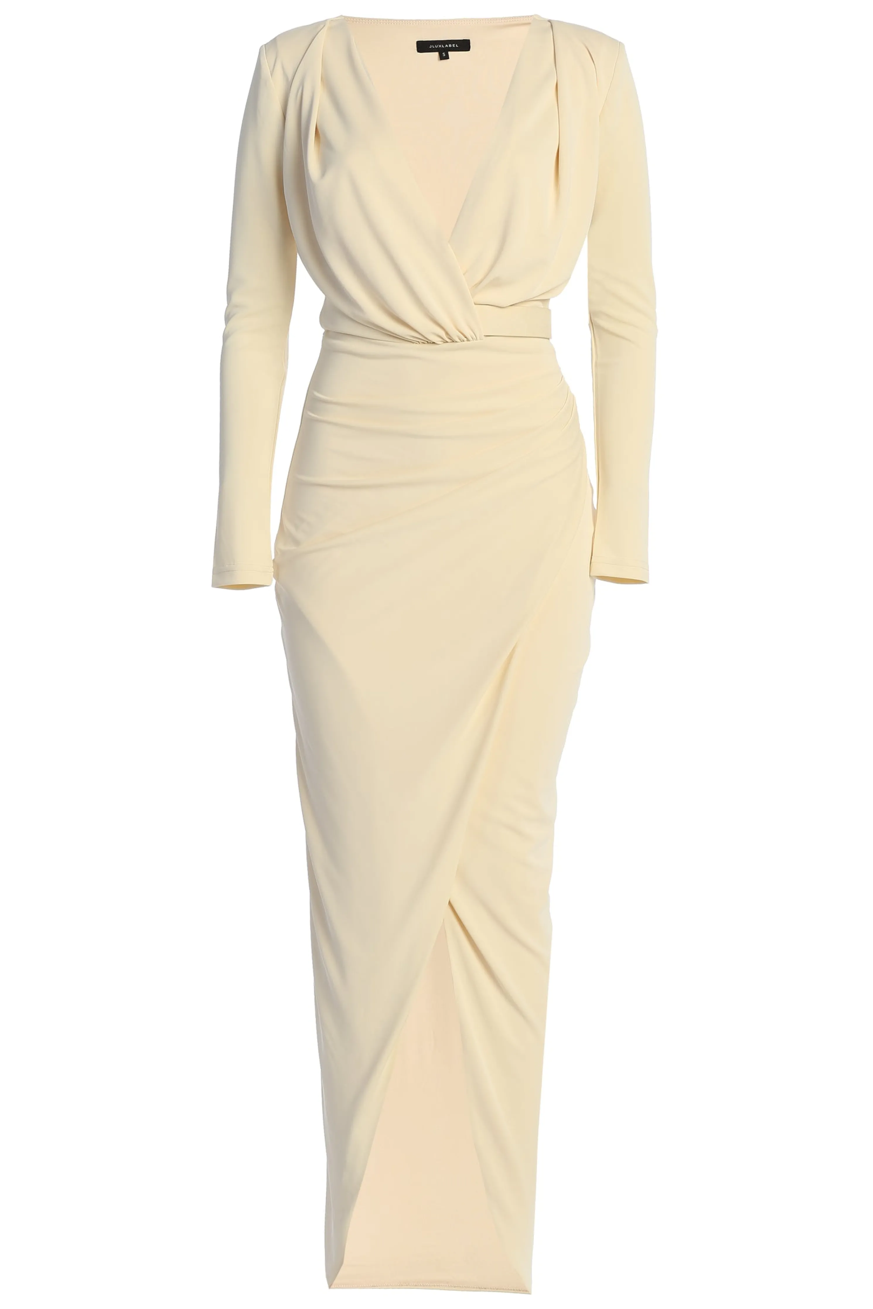 Ivory Jamie Plunge Maxi Dress