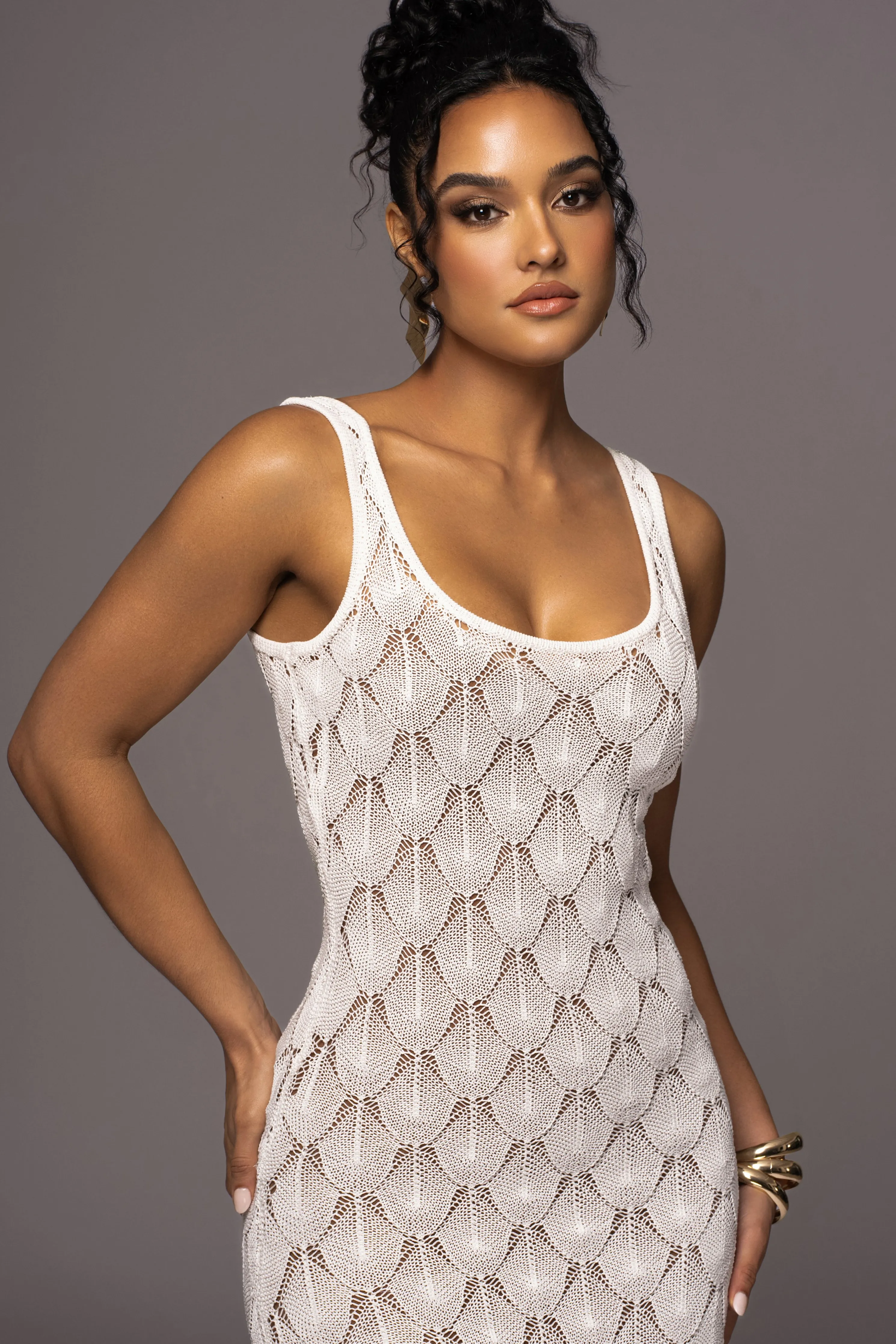 Ivory Novabella Maxi Dress