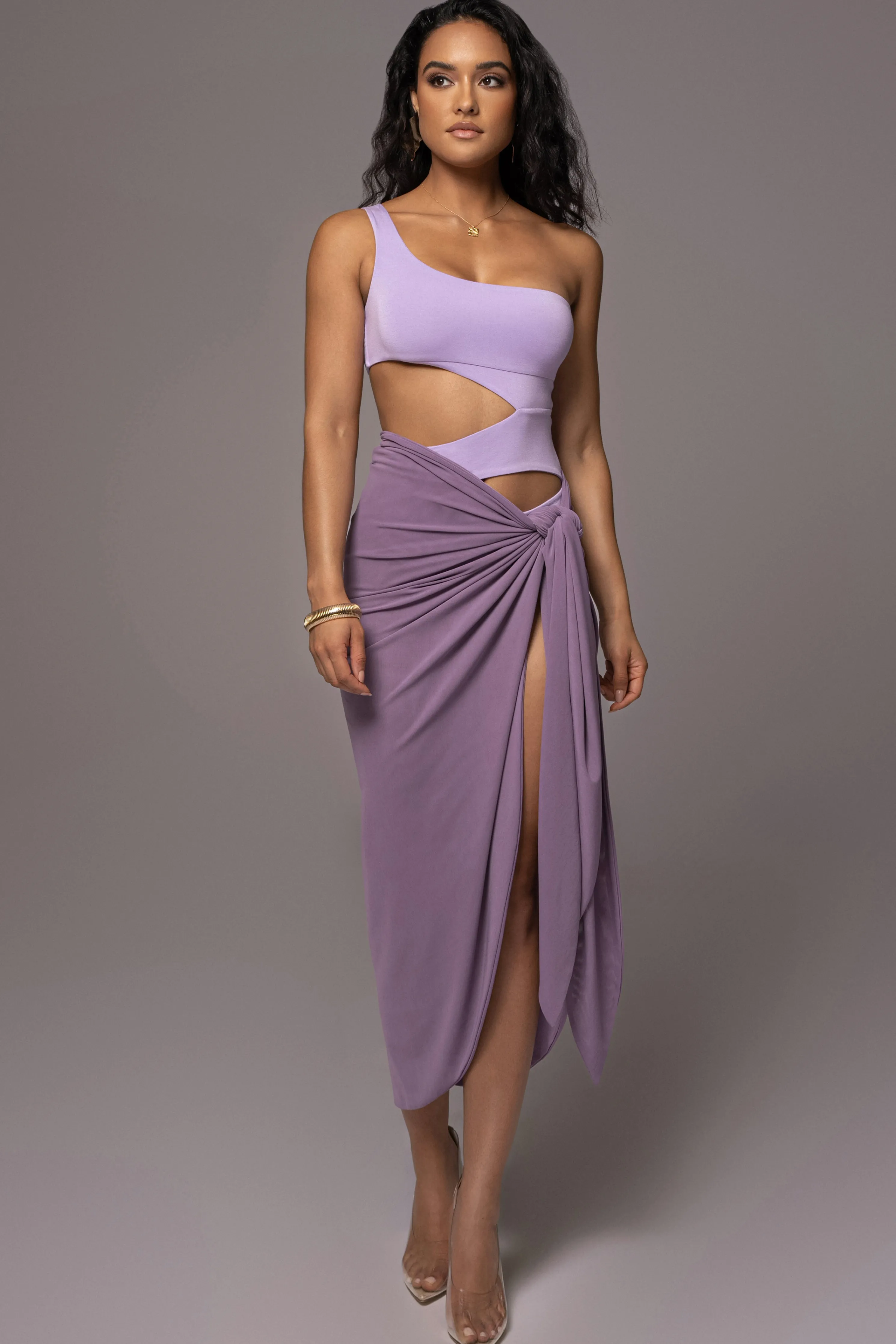 Purple Day Dreams Sarong