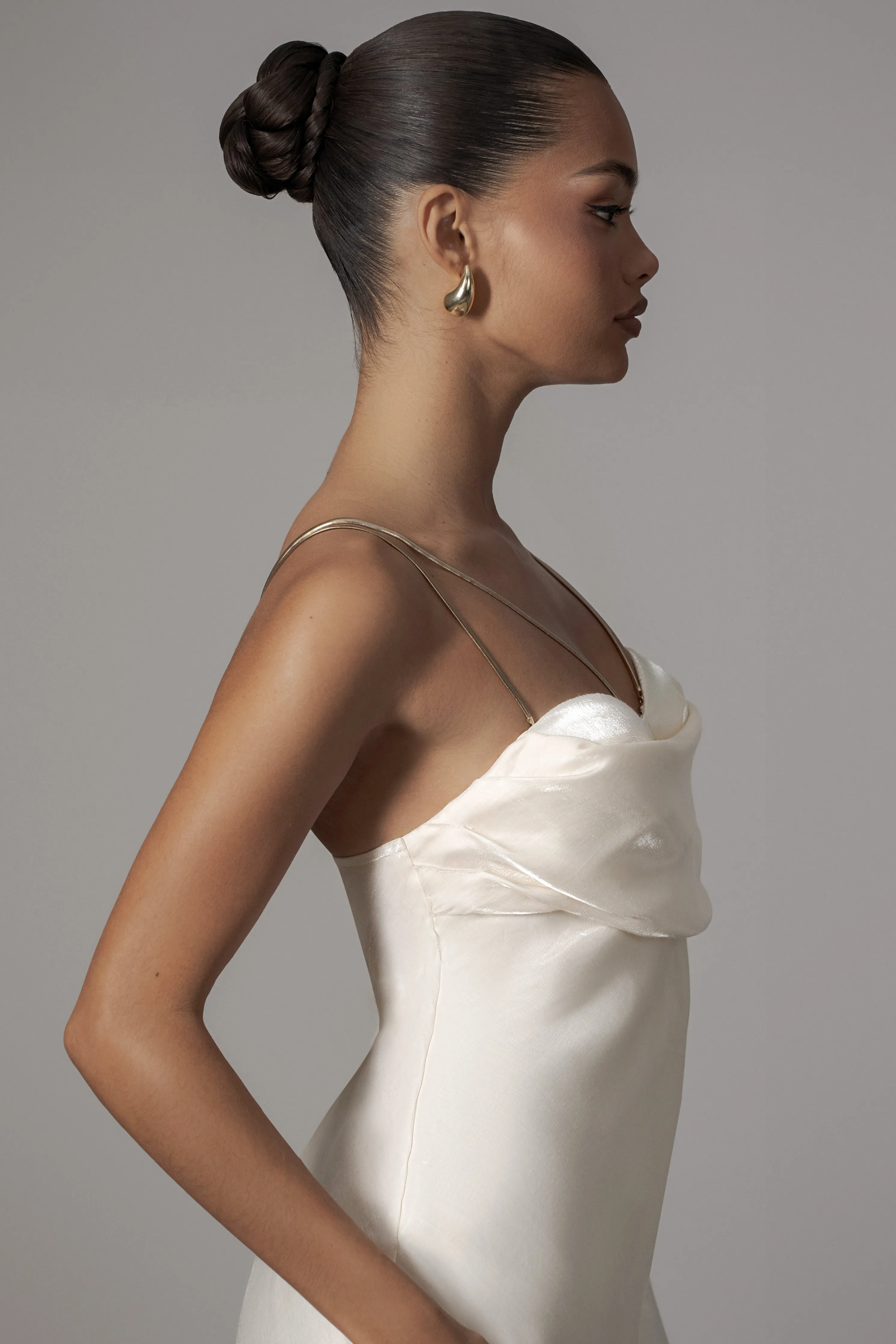 White Iridescent Visions Of You Dress